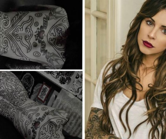 Los Tatuajes de Cande Tinelli